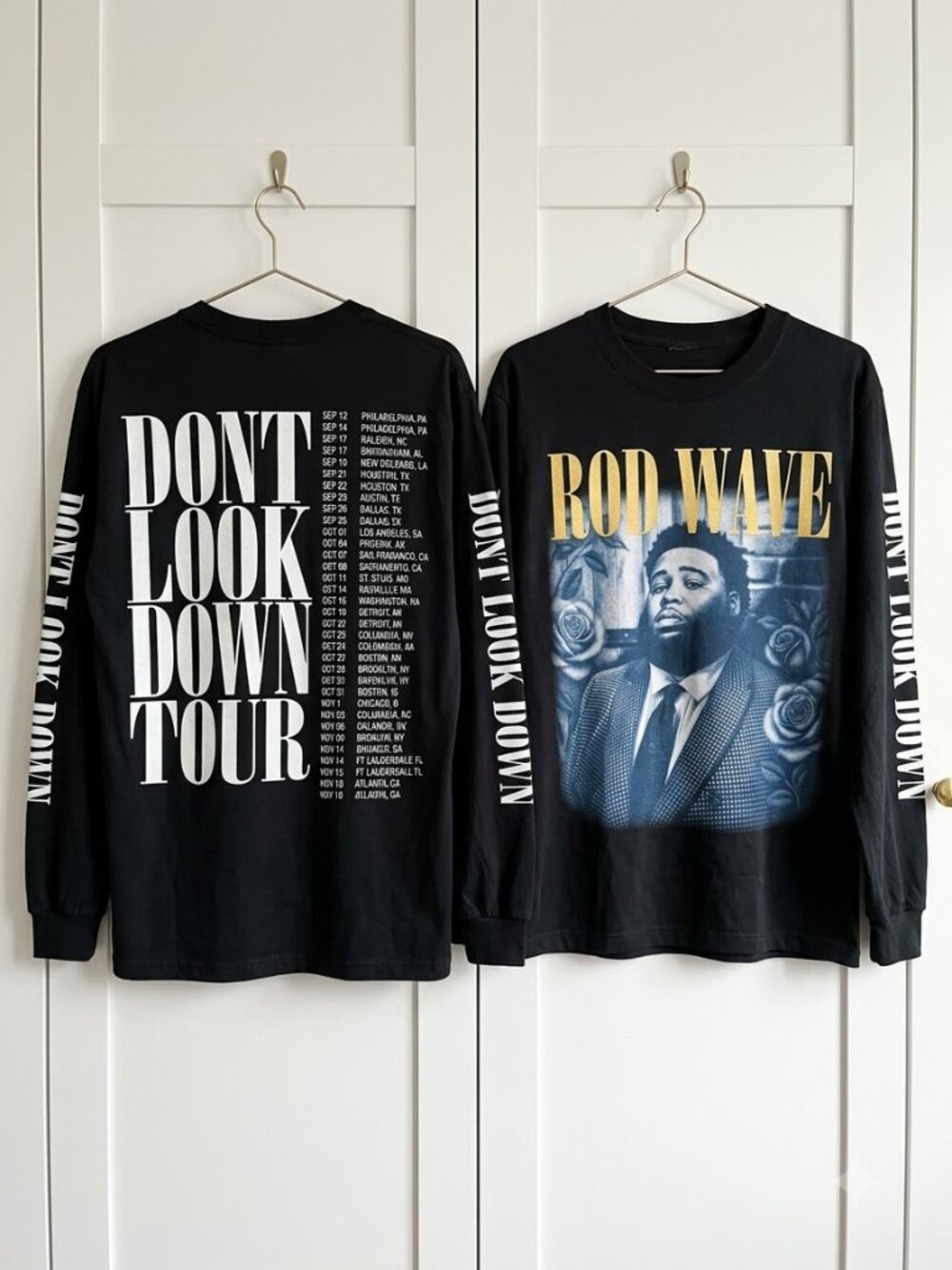 Rod Wave Merch Rosegarden Long Sleeve Tee